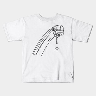 Leaky Faucet Kids T-Shirt